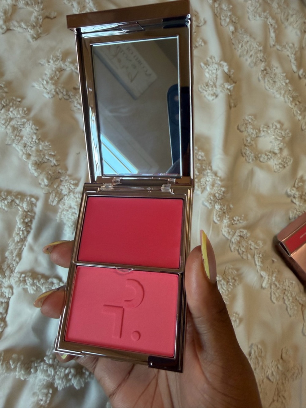 Patrick Ta Cream and Powder Blush Duo in she’s vibrant